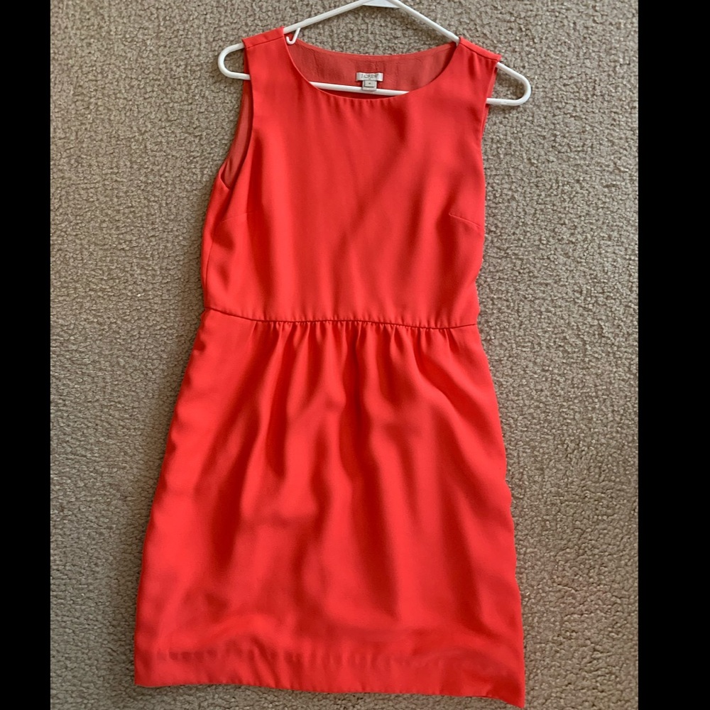 J. Crew Pink Sleeveless Dress